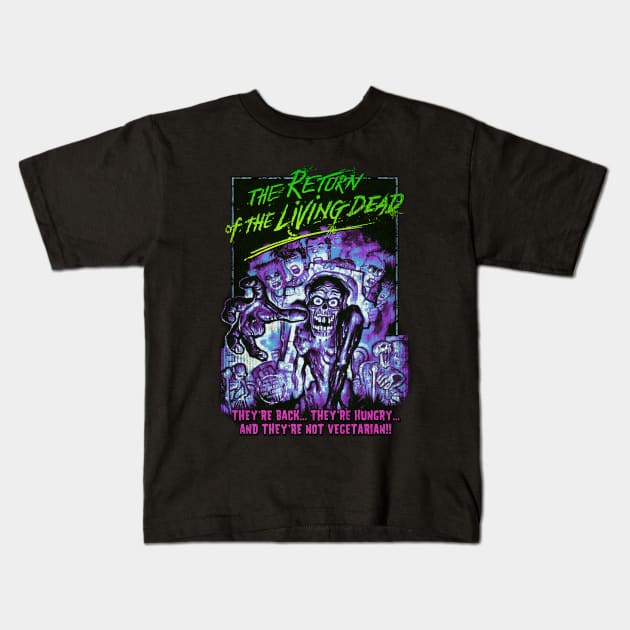 Return of the living dead Kids T-Shirt by StayTruePonyboy